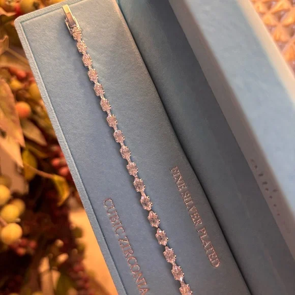 Sparkle Allure Cubic Zirconia Bracelet - Picture 2 of 3